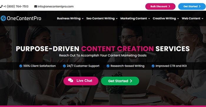one content pro website