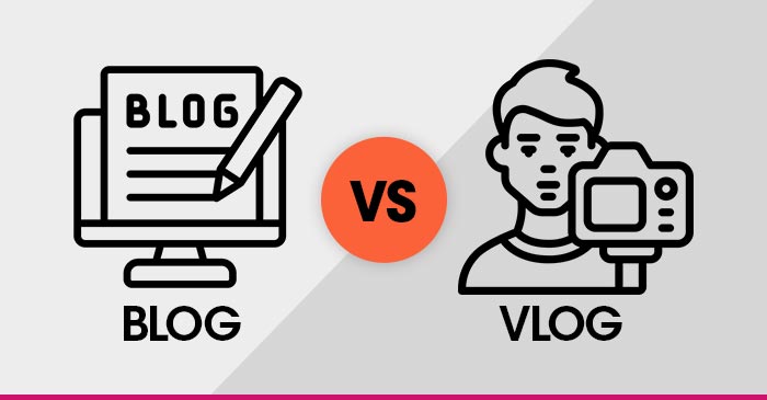 key differences between blog and vlog blog vs. vlog
